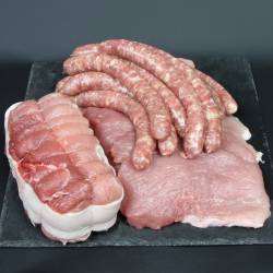 Colis viande de porc Roi Rose 3kg