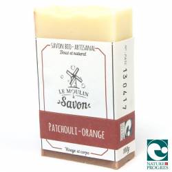 Savon BIO patchouli-orange 100 g
