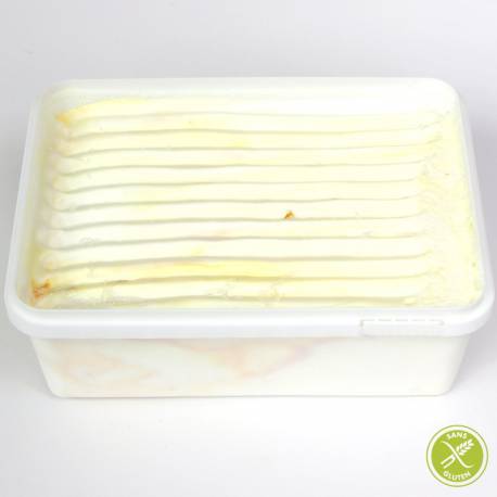 Glace fermière yaourt écorse d'orange 1 L sans gluten