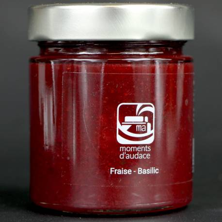 Confiture Fraise basilic 250 g