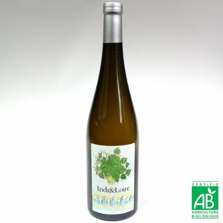Vin Touraine Azay le Rideau blanc 2015 AOC BIO Indre & Loire 75 cl