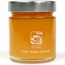 Confiture Orange Mangue Gingembre 250 g