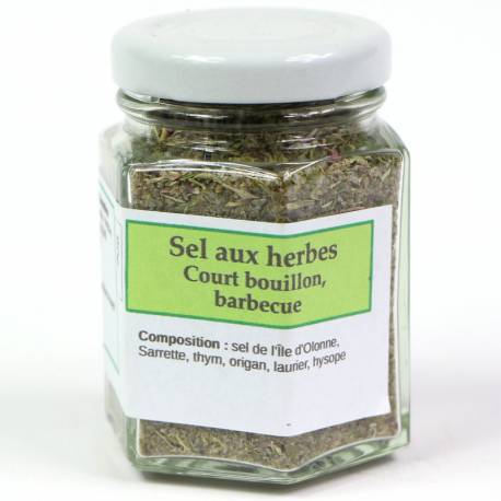 Sel aux herbes court bouillon barbecue 80 g