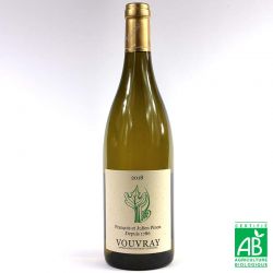 Vin Vouvray blanc sec 2018 AOC BIO 75 cl