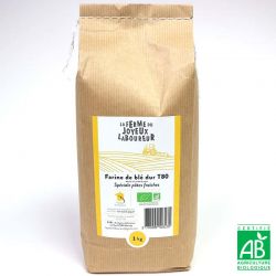Farine de blé dur BIO T80 Spéciale pâtes fraîches 1 Kg