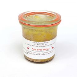 Terrine de foie gras de canard cuit 90g