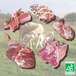 Viande d'agneau de lait BIO 4kg