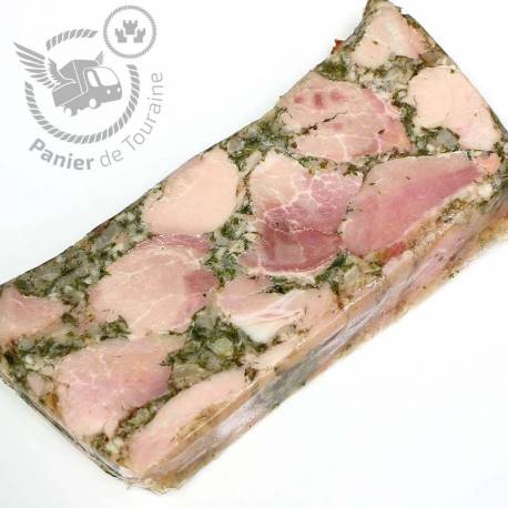 Jambon persillé sans additifs 200g de porc Roi Rose