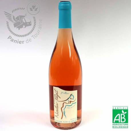 Vin Touraine Azay le Rideau rosé 2021 AOC BIO Arpège 75cl